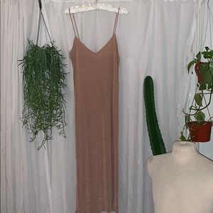 Zara pinky cream dress💫